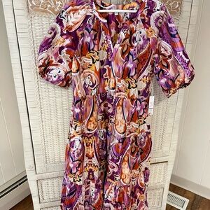 Colorful Paisley Dress